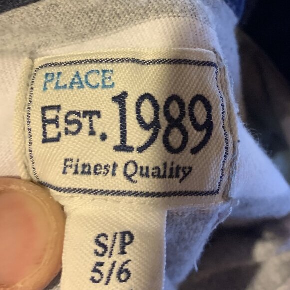 Boys Striped Cotton Shirt Size 5/6 - Picture 3 of 3